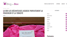 Desktop Screenshot of happybox.fr