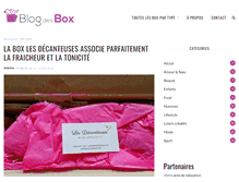 Tablet Screenshot of happybox.fr